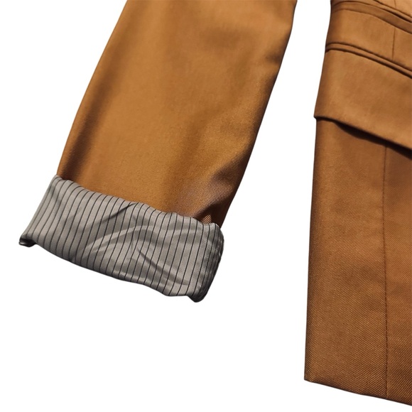 Bershka Camel Fitted Blazer - Women’s Size S - Picture 2 of 8